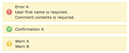 Message Block Example